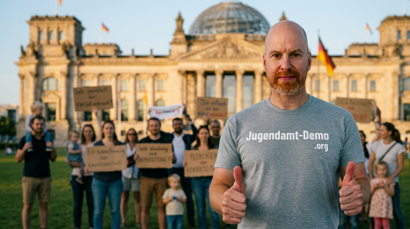 Friedliche Demonstration für Kinderschutz und Transparenz in Deutschland
